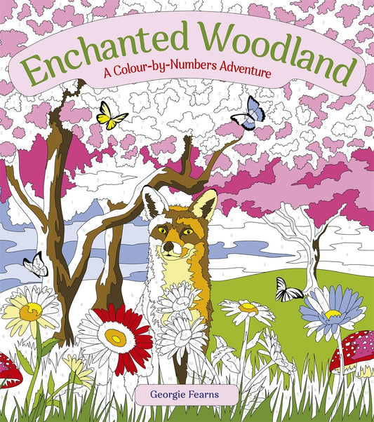 Cover image for Enchanted Woodland: A Colour-by-Numbers Adventure, isbn: 9781398813694