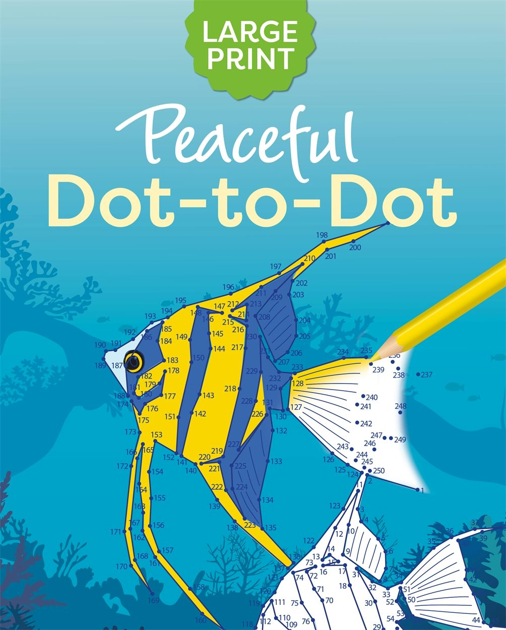 Cover image for Large Print Peaceful Dot-to-Dot, isbn: 9781398815810