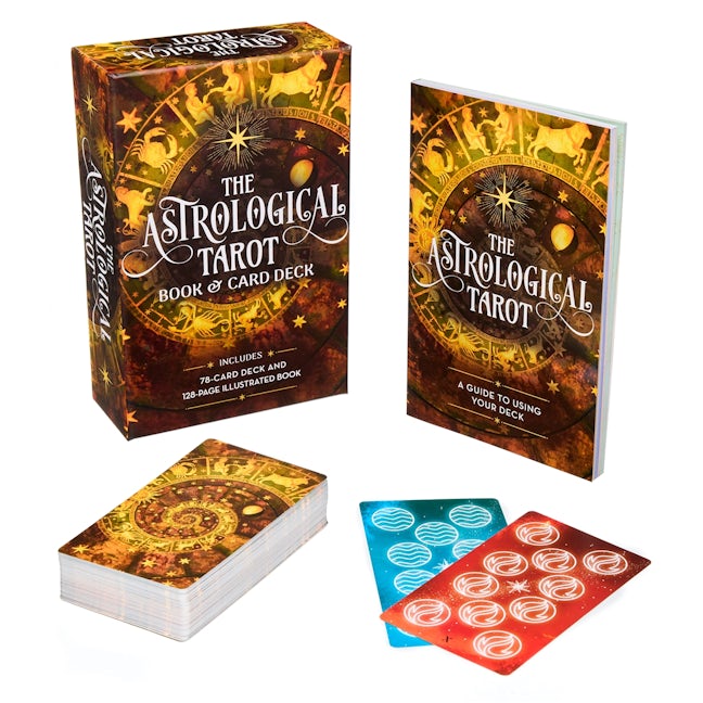 Cover image for The Astrological Tarot Book & Card Deck, isbn: 9781398822412