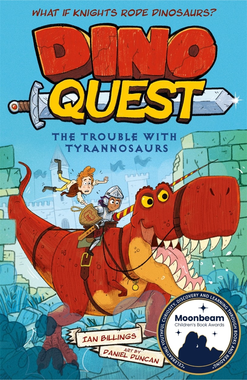 Cover image for Dino Quest: The Trouble with Tyrannosaurs, isbn: 9781398837249