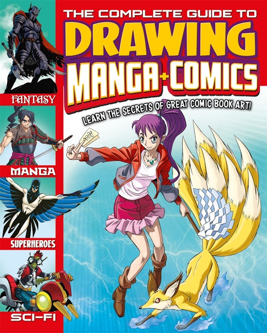 Cover image for The Complete Guide to Drawing Manga + Comics, isbn: 9781398837652