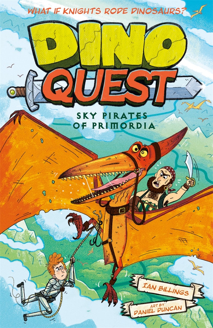 Cover image for Dino Quest: Sky Pirates of Primordia, isbn: 9781398838895