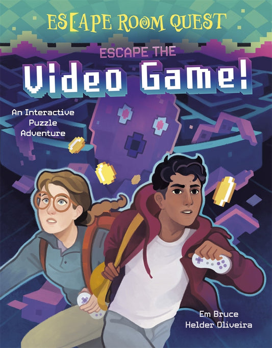Cover image for Escape Room Quest: Escape the Video Game!, isbn: 9781398839601