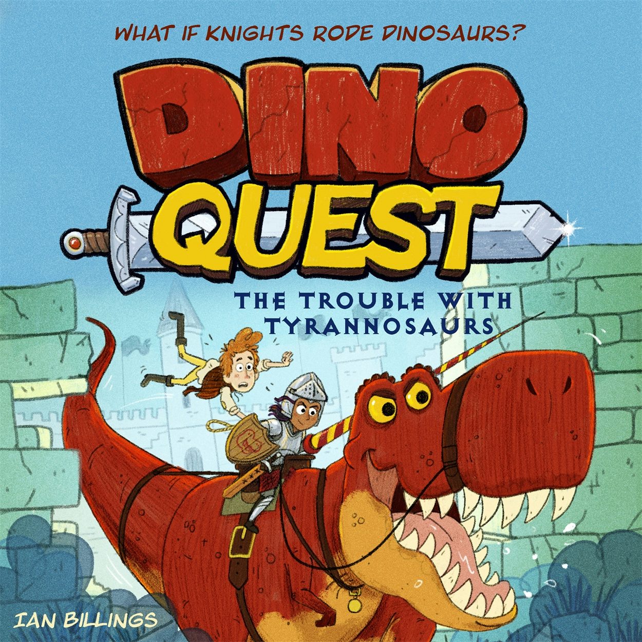 Cover image for Dino Quest: The Trouble with Tyrannosaurs, isbn: 9781398846357