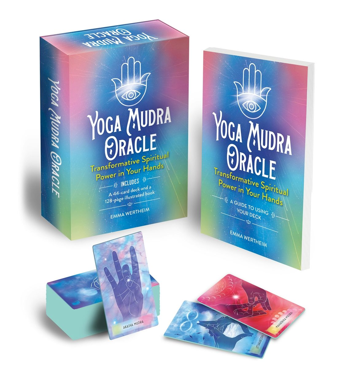 Cover image for Yoga Mudra Oracle Book and Card Deck, isbn: 9781398847903