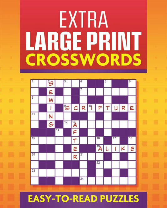 Cover image for Extra Large Print Crosswords, isbn: 9781398853256