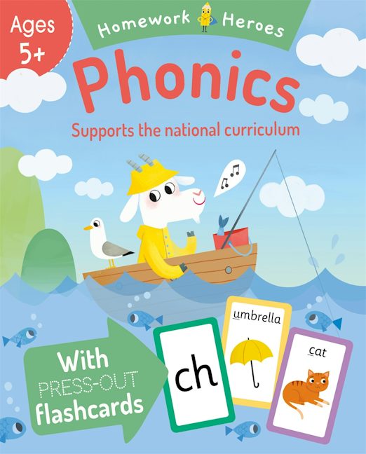 Cover image for Homework Heroes: Phonics, isbn: 9781398853935