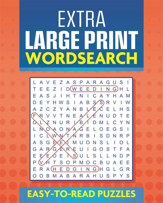Cover image for Extra Large Print Wordsearch, isbn: 9781398857384