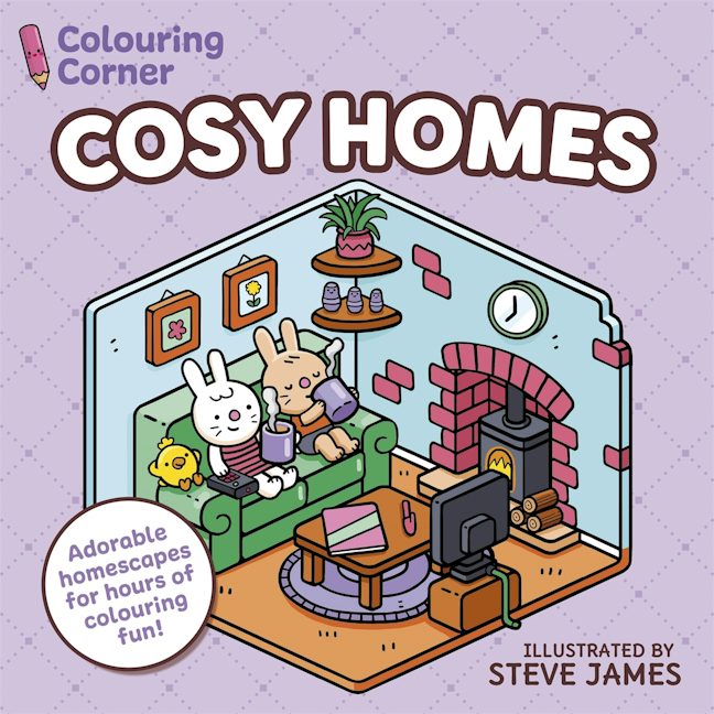 Cover image for Colouring Corner: Cosy Homes, isbn: 9781398864924