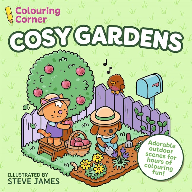 Cover image for Colouring Corner: Cosy Gardens, isbn: 9781398865228