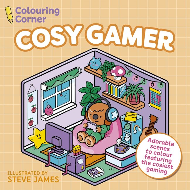 Cover image for Colouring Corner: Cosy Gamer, isbn: 9781398868861