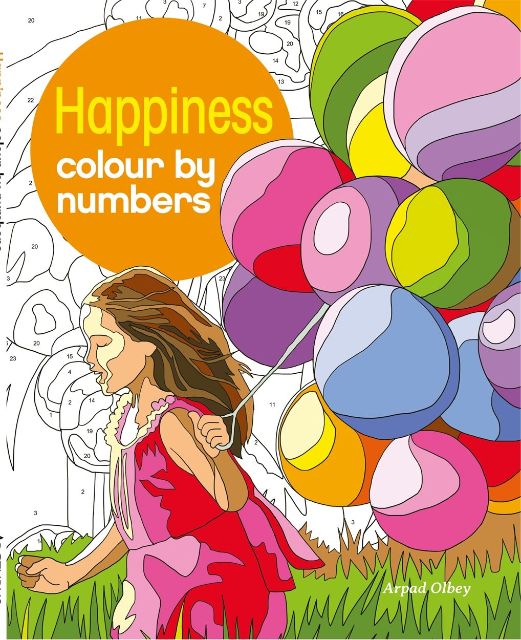 Cover image for Happiness Colour by Numbers, isbn: 9781784286507