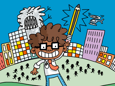 Super Dweeb and the Pencil of Destiny