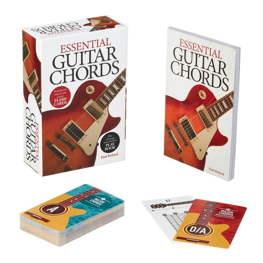 Cover image for Essential Guitar Chords Book & Card Deck, isbn: 9781398805316