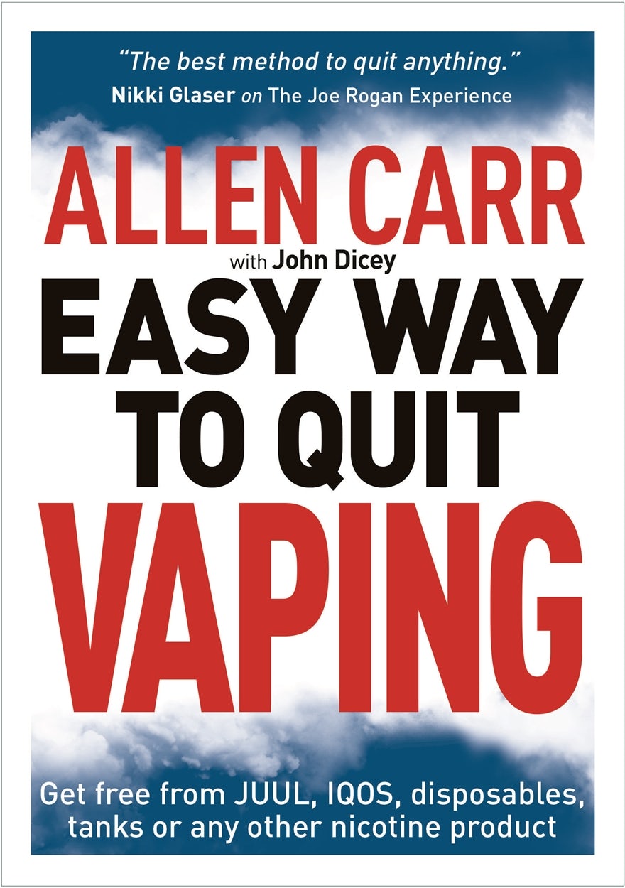 Cover image for Allen Carr's Easy Way to Quit Vaping, isbn: 9781398808423