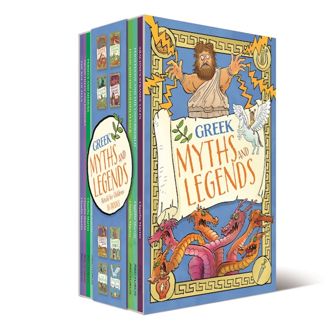 Cover image for Greek Myths and Legends Retold for Children, isbn: 9781398838147