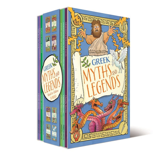 Cover image for Greek Myths and Legends Retold for Children, isbn: 9781398838147