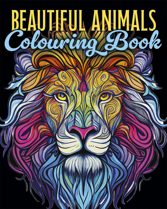 Cover image for Beautiful Animals Colouring Book, isbn: 9781398839472