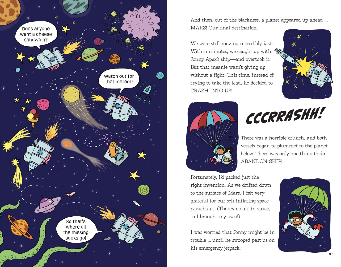 Hayley Comet, Kid Genius: Mission to Mars!