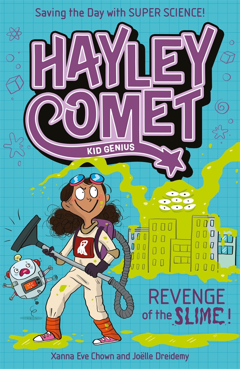 Cover image for Hayley Comet, Kid Genius: Revenge of the Slime!, isbn: 9781398839823