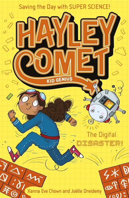 Cover image for Hayley Comet, Kid Genius: The Digital Disaster!, isbn: 9781398840959