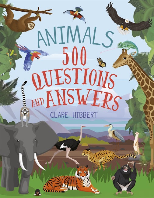 Cover image for Animals: 500 Questions and Answers, isbn: 9781398849136
