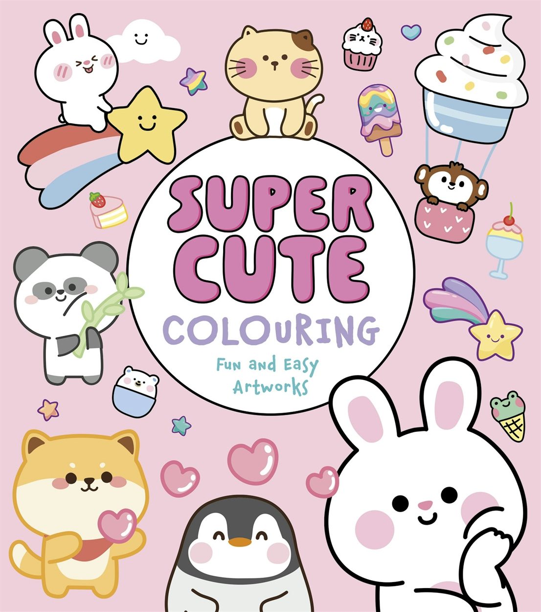 Cover image for Super Cute Colouring, isbn: 9781398858855