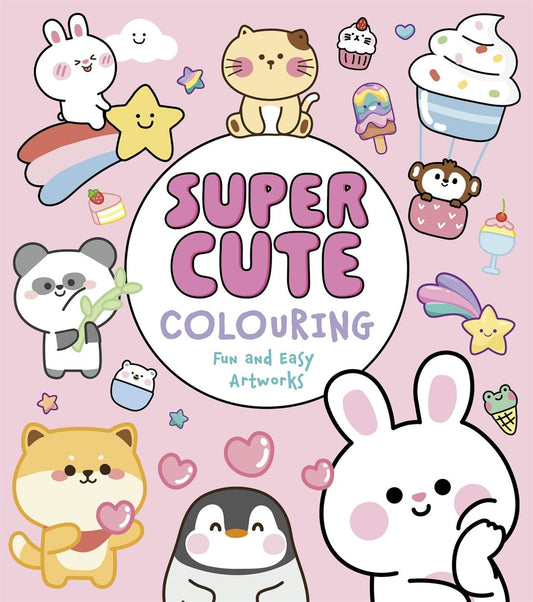 Cover image for Super Cute Colouring, isbn: 9781398858855