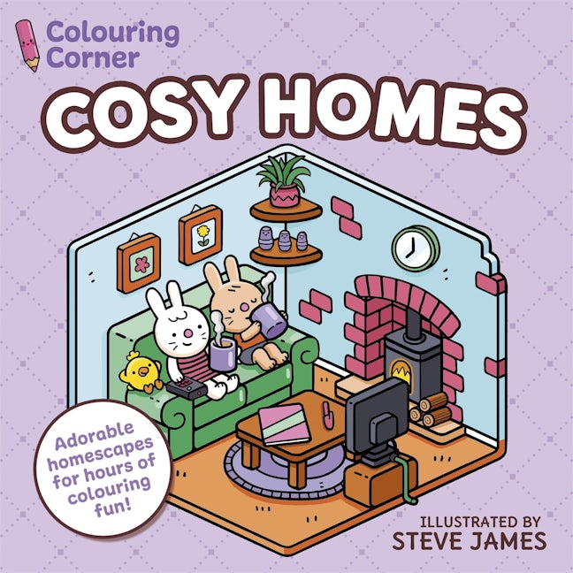 Cover image for Colouring Corner: Cosy Homes, isbn: 9781398864924