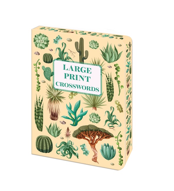 Cover image for Large Print Crosswords, isbn: 9781398865792