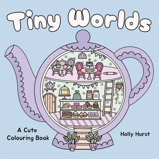 Cover image for Tiny Worlds Cute Colouring Book, isbn: 9781398867604