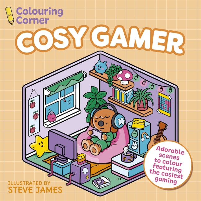 Cover image for Colouring Corner: Cosy Gamer, isbn: 9781398868861