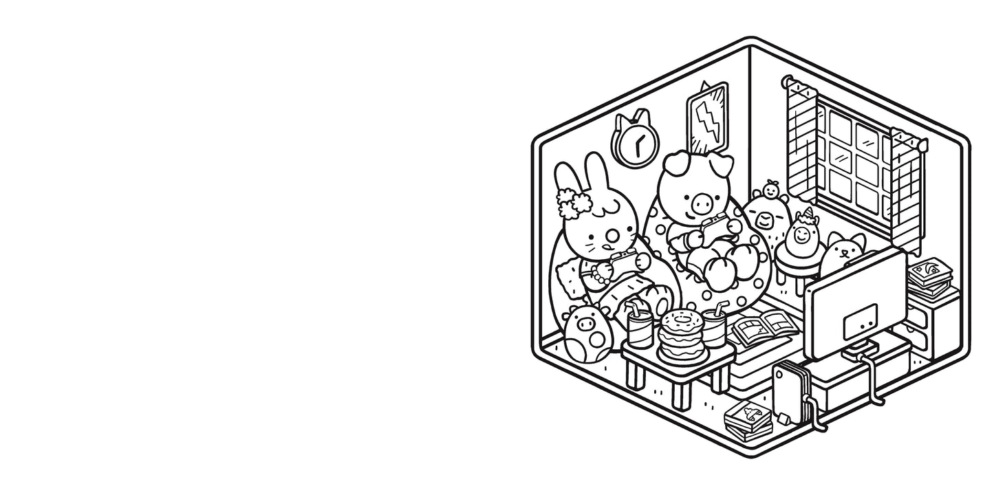 Colouring Corner: Cosy Gamer