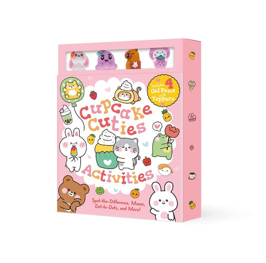 Cover image for Cupcake Cuties Activities: Includes 4 Gel Pens with Adorable Animal Pen Toppers, isbn: 9781398870567