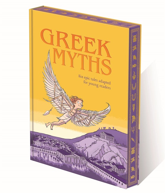 Cover image for Greek Myths: Six Epic Tales Adapted for Young Readers, isbn: 9781398872172