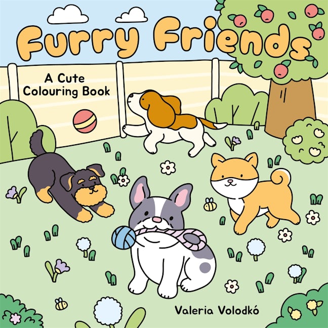 Cover image for Furry Friends Cute Colouring Book, isbn: 9781398875982