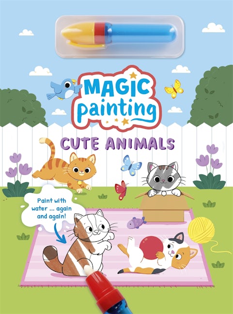 Cover image for Magic Painting: Cute Animals, isbn: 9781398876125