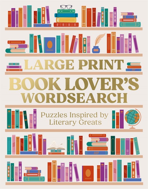 Cover image for Large Print Book Lover's Wordsearch, isbn: 9781398878563