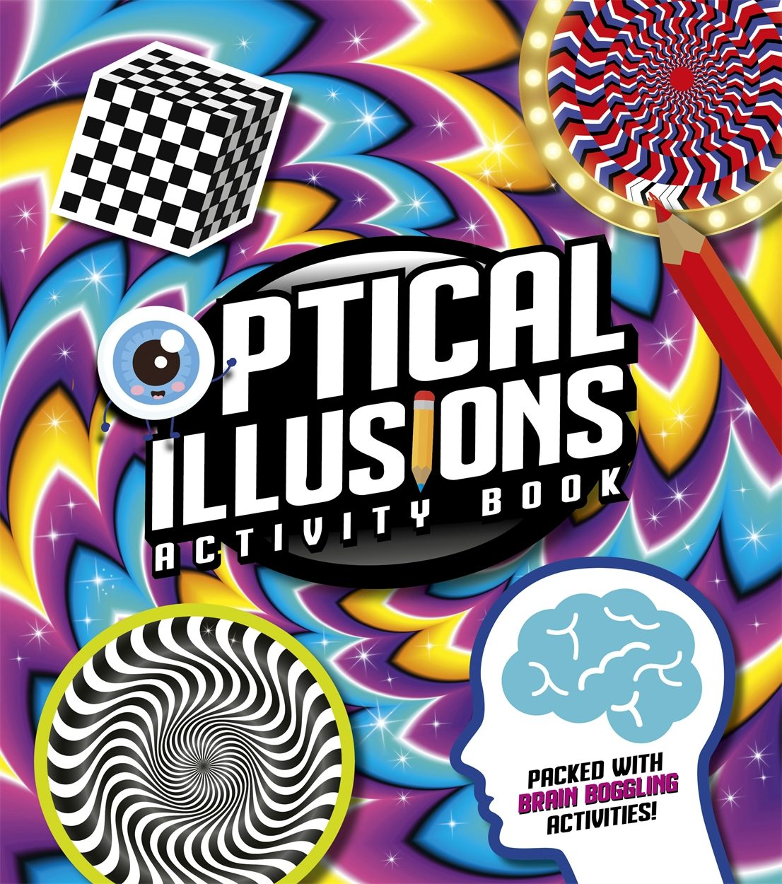 Cover image for Optical Illusions Activity Book, isbn: 9781789504149